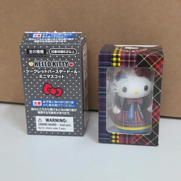 [BUNJANG] Sanrio Hello Kitty Monokuro Girlie Series Birthday Closet Figure / 산리오 헬로키티 모노쿠로 걸리 시리즈 생일 클로젯 피규어