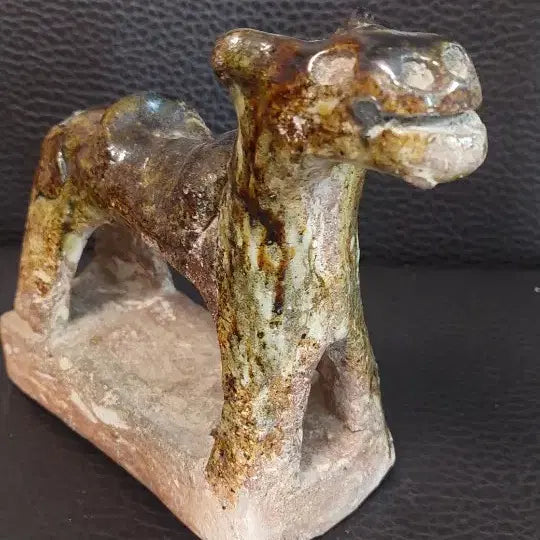 [BUNJANG] Han Dynasty Horse-shaped Burial Artifact - Ancient Pottery / 부장품 명기 고도자기 말