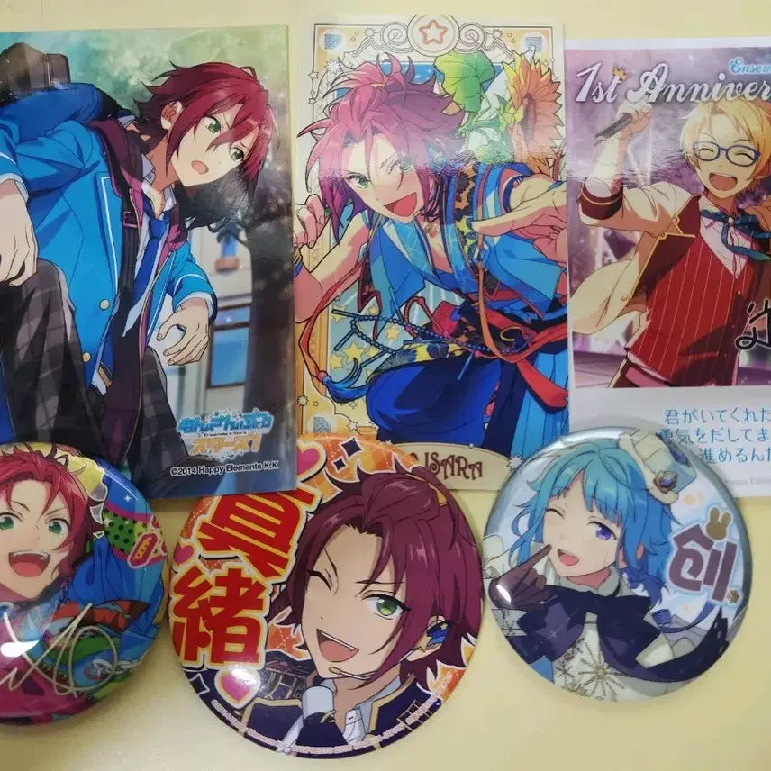 [BUNJANG] Mao Goods Set + Hajime Badge, Yuki Photo / 마오 굿즈세트(+하지메 뱃지,유우키 사진
