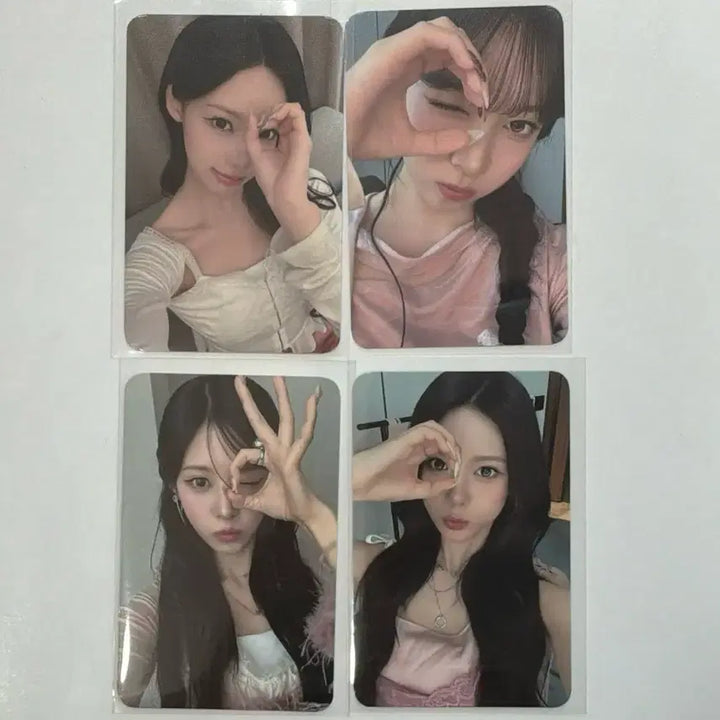 [BUNJANG] RESCENE NY Music Lucky Draw Photocard JENA Bundle Set / 리센느 ny뮤직 미공포 원이 제나 리브 메이 포카 양도 일괄 판매