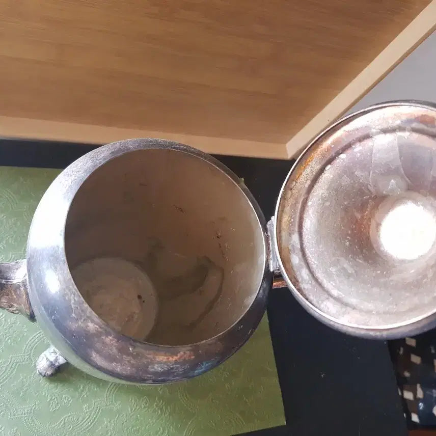 [BUNJANG] Antique Silver Teapot / 앤틱 실버 플레이트