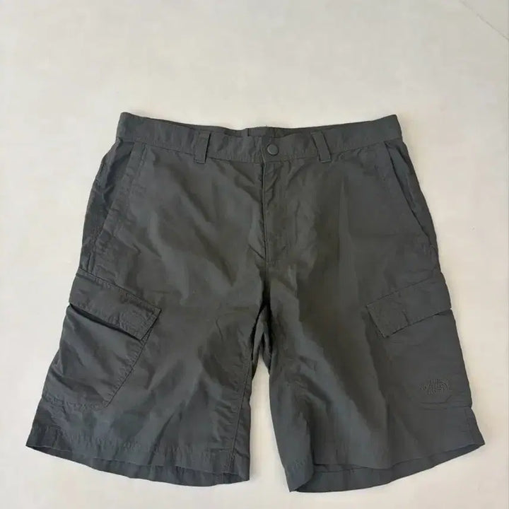 [BUNJANG] The North Face Khaki Woven Cargo Shorts 34 / 노스페이스 카키 우븐 카고 반바지 34