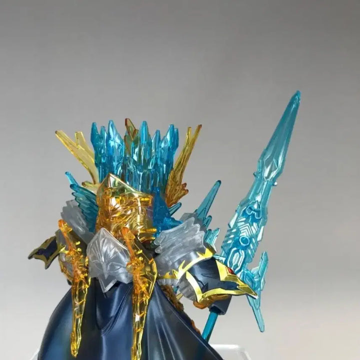 [BUNJANG] Bandai SD Gundam Heroes Arthur &amp; Caesar Clear Limited Edition Plastic Model Kit / SD건담 히어로즈 클리어 한정판 아서+시저 새상품 프라모델 판매