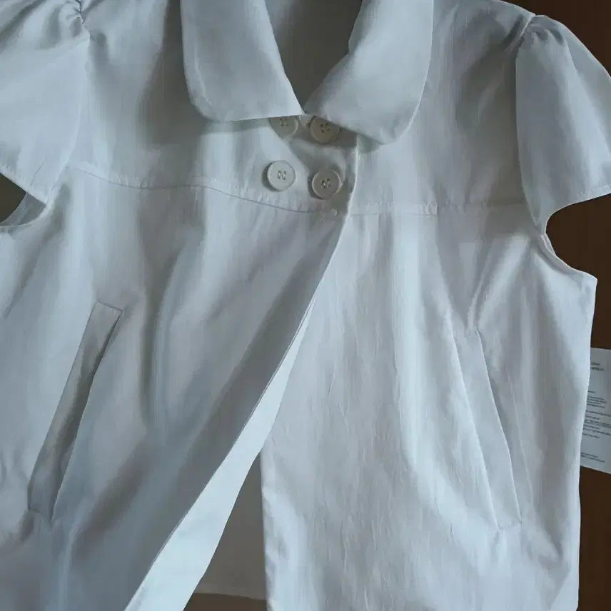 [BUNJANG] Modi Mood White Short Sleeve Shirt / 새상품)모디무드 반팔 셔츠
