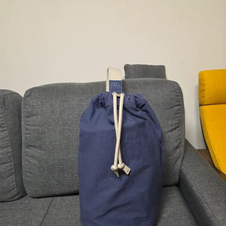 [BUNJANG] Uniqlo x JW Anderson Drawstring Bag Blue / [유니클로 x JW 앤더슨] 드로우스트링 백_blue