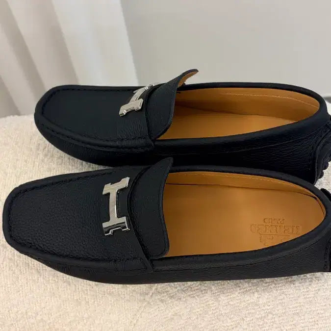 [BUNJANG] Hermès Loafers Black / 로퍼 블랙 S급 파리 에르메ㅅ