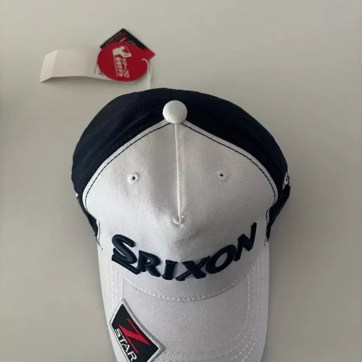 [BUNJANG] Srixon Golf Cap White Navy / 택O새상품) 스릭슨 골프 모자 화이트네이비