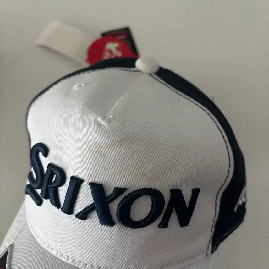 [BUNJANG] Srixon Golf Cap White Navy / 택O새상품) 스릭슨 골프 모자 화이트네이비