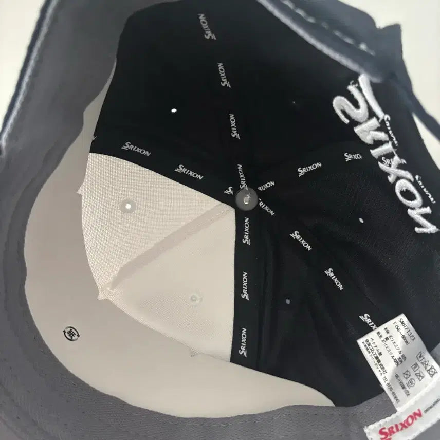 [BUNJANG] Srixon Golf Cap White Navy / 택O새상품) 스릭슨 골프 모자 화이트네이비