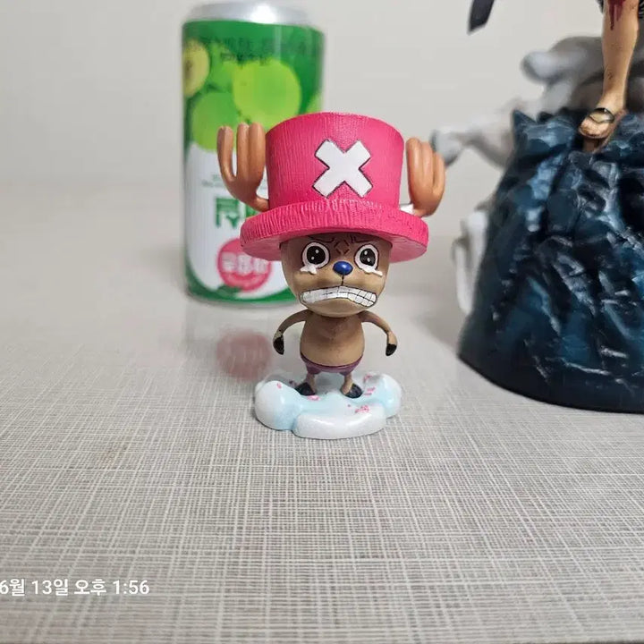 [BUNJANG] The Little Prince Flag Luffy Resin Unsealed Figure with Chopper / 소왕자 깃발루피 레진 개봉양품 쵸파포함