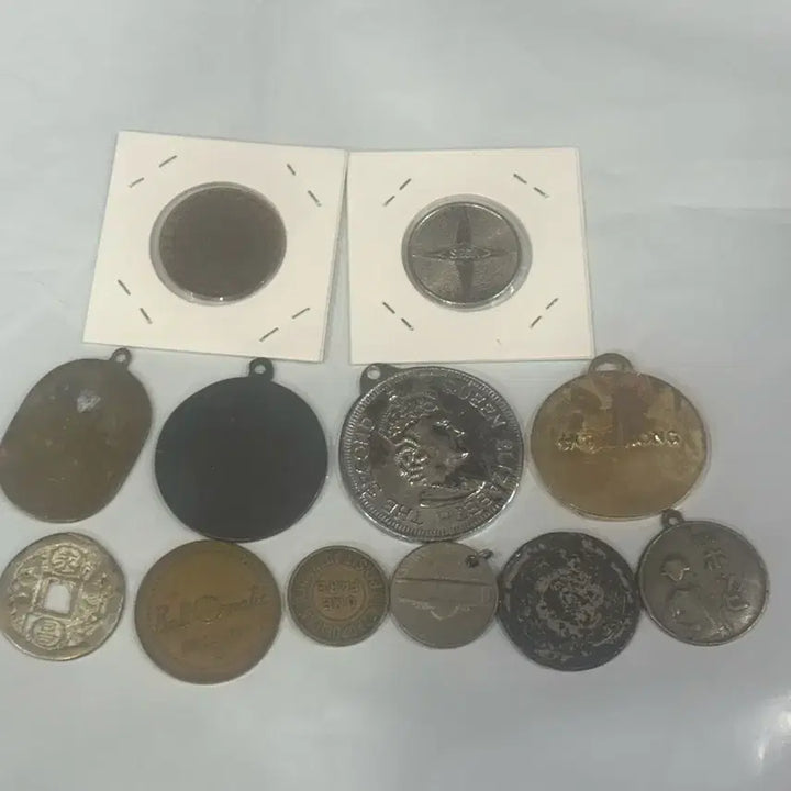[BUNJANG] Assorted Domestic and International Medals, Tokens, and Coins Collection / 국내외 메달, 토큰, 코인류 모음