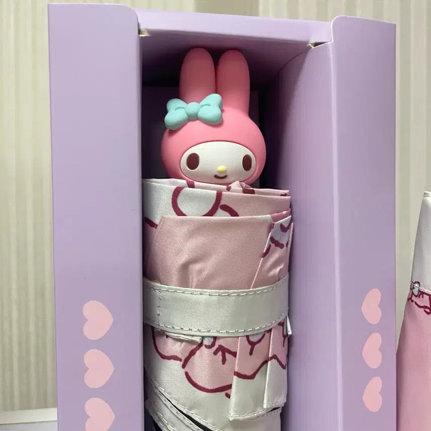 [BUNJANG] My Melody Folding Umbrella Pink / (새상품) 마이멜로디 접이식 우산 핑크 산리오