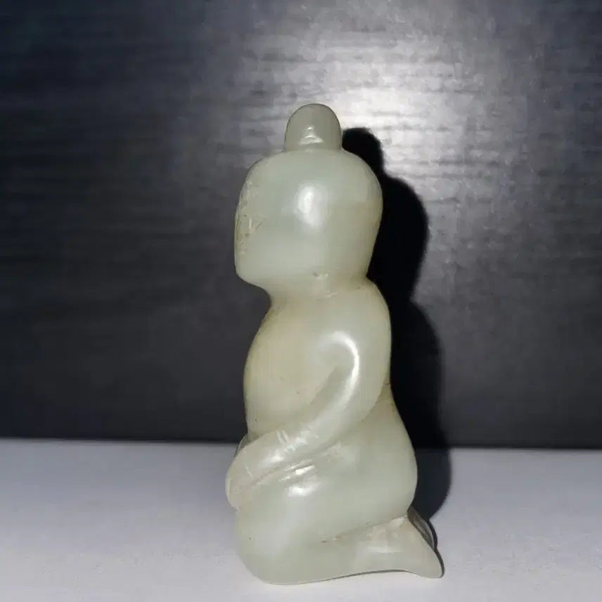 [BUNJANG] Jade Figure Sculpture / 옥 인물상 조각품 강질의 옥