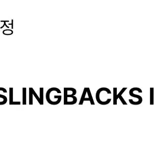 [BUNJANG] DEINET Black Buckle Strap Slingbacks / 다이닛 구두 스트랩 슬링백 블랙