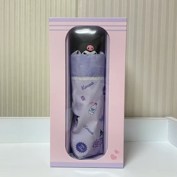 [BUNJANG] Sanrio Kuromi Folding Umbrella - Light Purple / (새상품) 쿠로미 접이식 우산 연보라 산리오