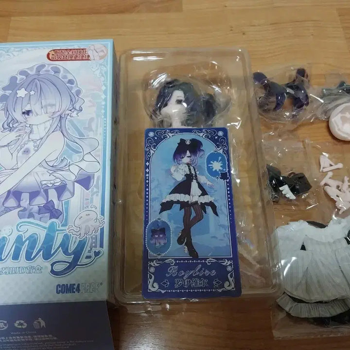 [BUNJANG] Come4free Minty Ocean Gem Roybill Doll (Unsealed, Includes Extra Head Part) / 단순개봉)come4free 민티 오션젬 로이빌(+따로산 미사용 헤드파츠)