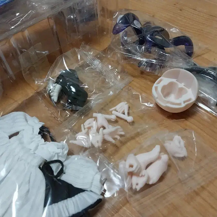 [BUNJANG] Come4free Minty Ocean Gem Roybill Doll (Unsealed, Includes Extra Head Part) / 단순개봉)come4free 민티 오션젬 로이빌(+따로산 미사용 헤드파츠)