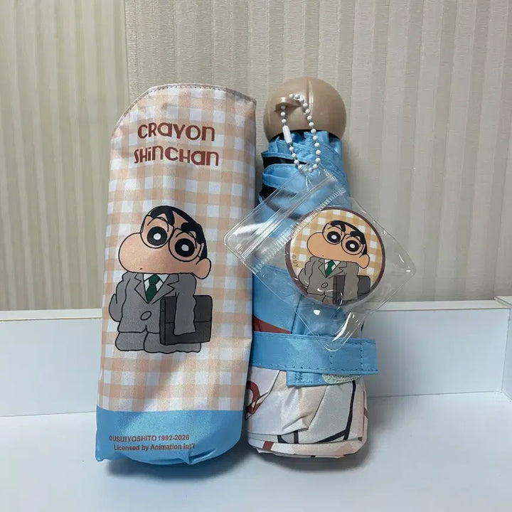 [BUNJANG] Crayon Shin-chan Umbrella Badge Set / (새상품) 짱구는 못말려 우산 뱃지 세트