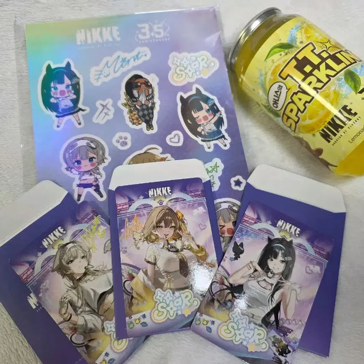 [BUNJANG] Nikke 3.5 Anniversary Limited Suwon Sukho TTstar Goods Bundle Set (Anis Mint) / 니케 3.5주년 한정 수원 수코 티티스타 굿즈 판매 아니스 민트 프리카