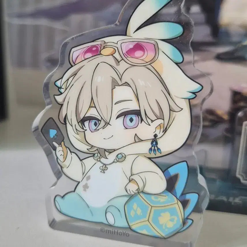 [BUNJANG] Genshin Impact Aventurine Acrylic Stand &amp; Corotto Bundle Set / 어벤츄린 아크릴 &amp; 코롯토 원가 이하 일괄 판매합니다