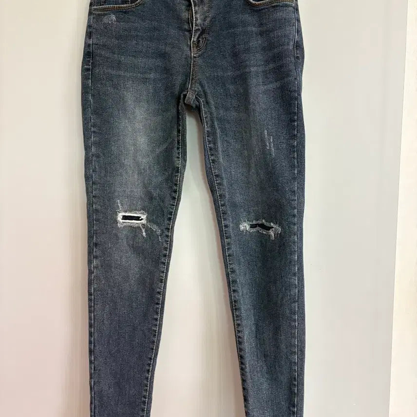 [BUNJANG] Distressed Denim Pants / 찢청 데님 팬츠