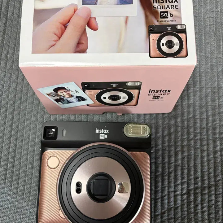 [SOLD OUT] 후지필름 인스탁스 스퀘어 SQ6 카메라 핑크