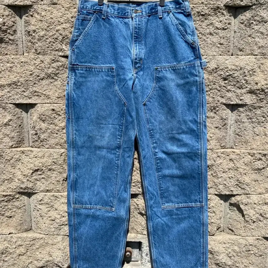 [SOLD OUT] 빈티지 칼하트 더블니 워크 팬츠 DST 36x36