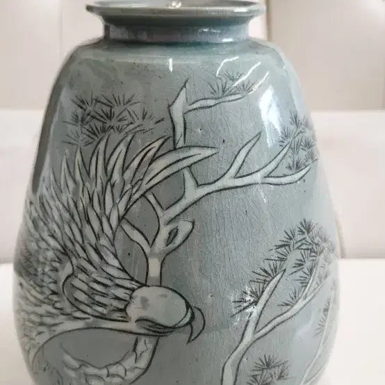[BUNJANG] Lee Sun-ho Celadon Vase - Gyeongju Yo / 청자화병