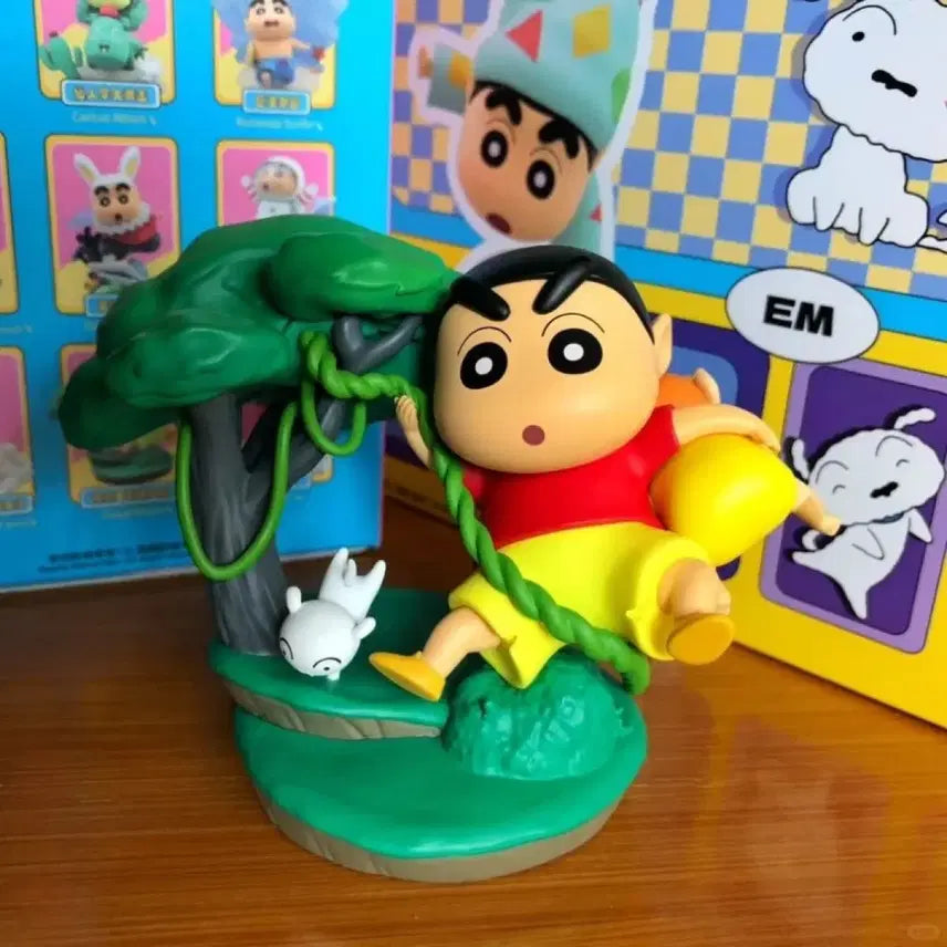 [BUNJANG] 52TOYS Crayon Shin-chan Classic Series Gacha Figures (Set of 3) / 짱구 52토이즈 클래식 시리즈 가챠 피규어 3종