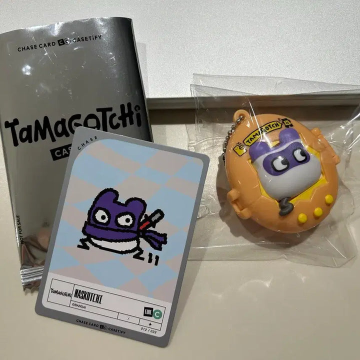 [BUNJANG] Tamagotchi Casetify Collaboration Chase Card Maskuch Set / [새상품 일괄] 공식 다마고치 케이스티파이 체이스 카드 마스크치 세트