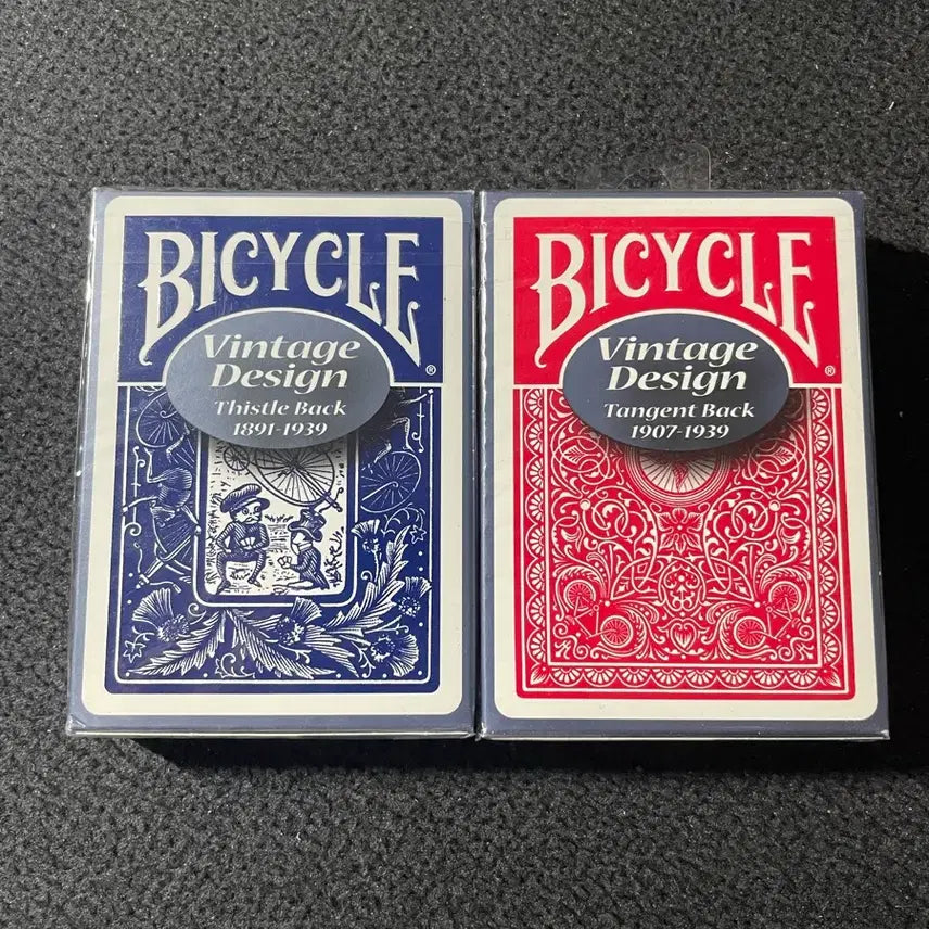 [BUNJANG] Gongijeon Bicycle Vintage Blue Seal Card Bundle Set / 공이전 바이시클 빈티지 블루씰