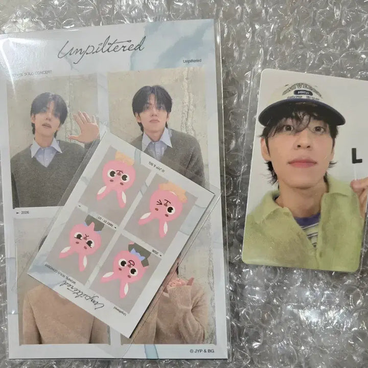 [BUNJANG] Day6 Wonpil Unfiltered Four-Cut Photo Set &amp; Early Access Photocard Bundle Set / 데이식스 원필 언필터드 네컷포토세트,얼리어세스4만포카 일괄