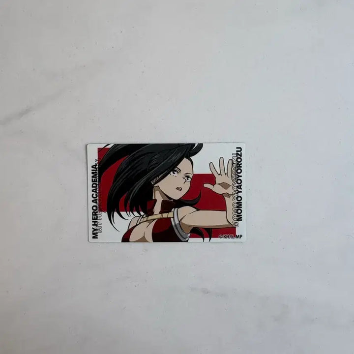 [BUNJANG] My Hero Academia Momo Yaoyorozu Sticker Card / 나의 히어로 아카데미아 야오요로즈 모모 스티커 카드