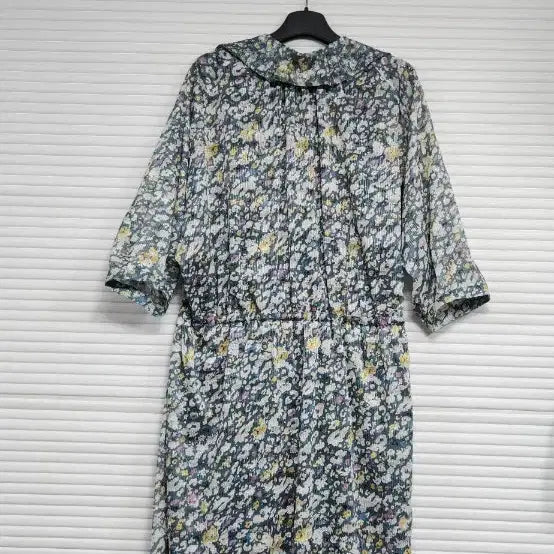 [BUNJANG] System Chiffon Long Dress Size 55 / 시스템 쉬폰 롱원피스55사이즈