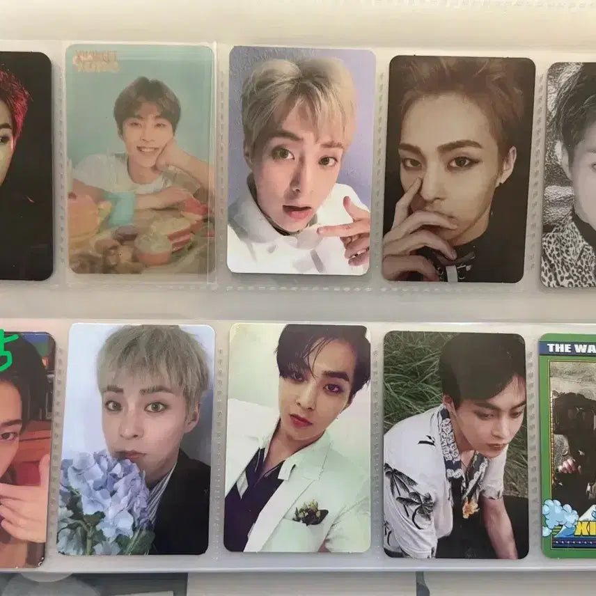 [BUNJANG] EXO Xiumin Bundle Set Photocards / 엑소 시우민 포카 포토카드 11장 일괄