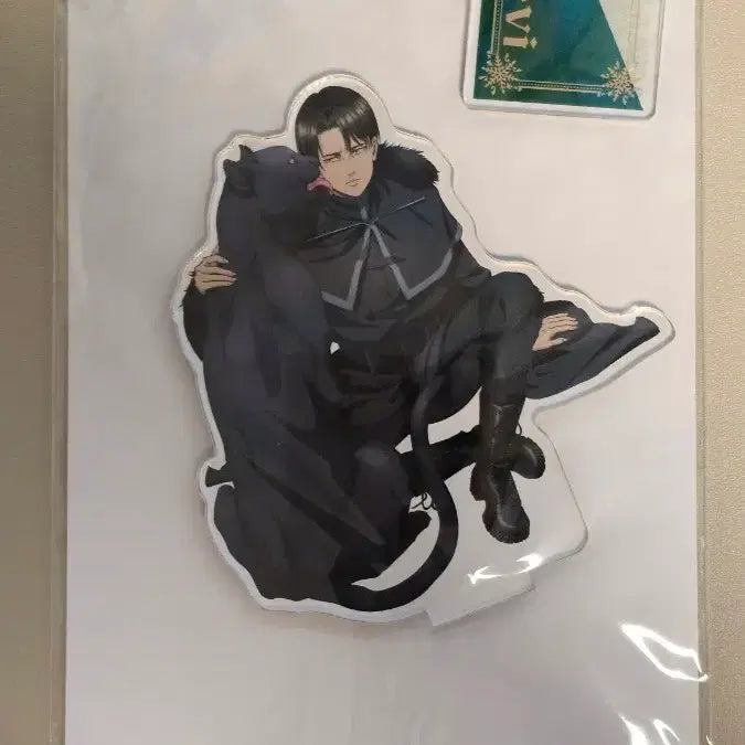 [BUNJANG] Attack on Titan Levi Winter Animal Ver. Acrylic Stand / 진격의 거인 리바이 윈터 애니멀ver. 아크릴 스탠드