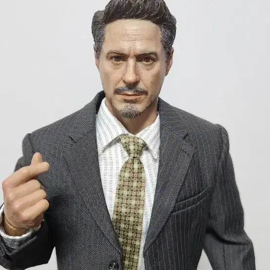 [BUNJANG] Iron Man Tony Stark Action Figure Suit Set / 아이언맨 토니스타크 액션 피규어 정장