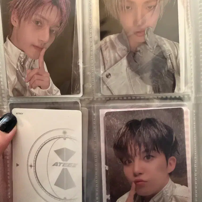 [BUNJANG] ATEEZ Cheer Stick Ver. 3 Photocard Set / 에이티즈 ATEEZ 응원봉 Ver.3 포토카드 7종 세트