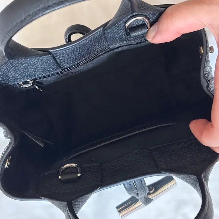 [BUNJANG] Longchamp Le Rozay Top Handle XS Black / 롱샴 르 로조 탑핸들 XS 블랙