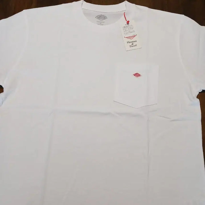 [BUNJANG] DANTON Pocket Short Sleeve T-Shirt Set (Black, White, Charcoal) - L / 단톤 포켓 반팔 티셔츠 블랙/화이트/차콜 L