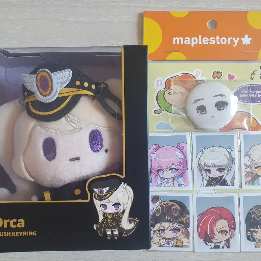 [BUNJANG] MapleStory Jamsil Lotte World Pop-Up Orca Photobooth Sticker (Sealed) / 메이플스토리 잠실 롯데월드 팝업 증사 스티커 오르카 미개봉 판매