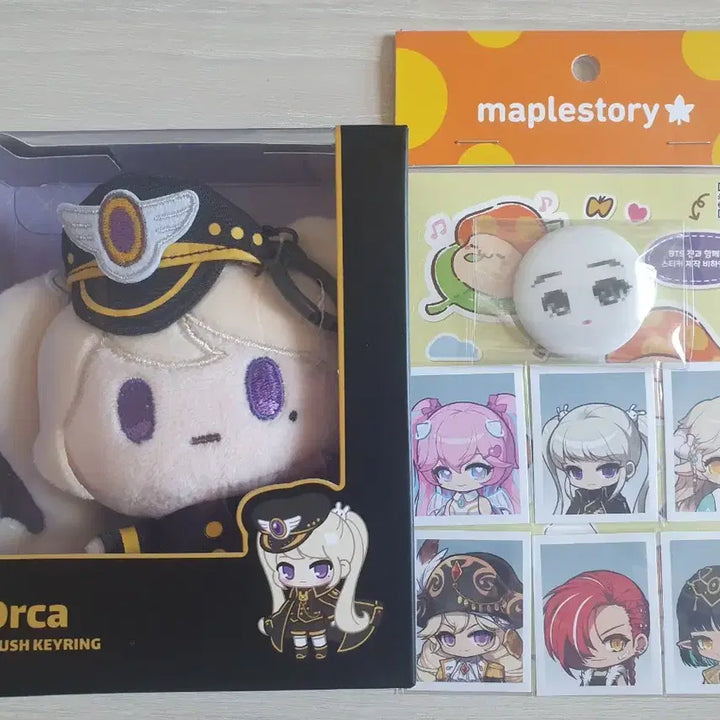 [BUNJANG] MapleStory Jamsil Lotte World Pop-Up Orca Photobooth Sticker (Sealed) / 메이플스토리 잠실 롯데월드 팝업 증사 스티커 오르카 미개봉 판매