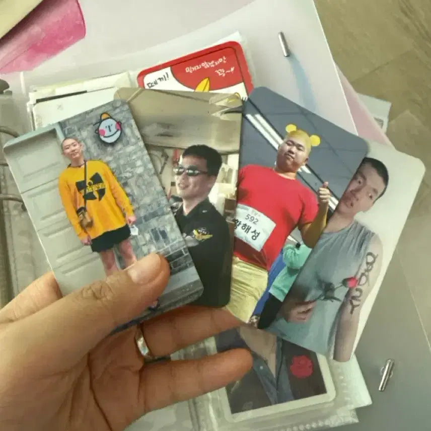 [BUNJANG] Hot Sauce Universe YouTuber Photocard Set / 핫소스 유니버스 유튜버 포토카드 포카 송형주 김선응 황룡갑 배말랭 조지