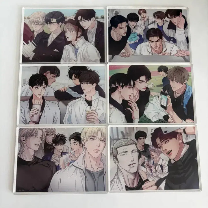 [BUNJANG] Team Rejin Athlete Village Acrylic Card Set Zoom In / 팀레진 선수촌 아크릴 카드 세트 줌인