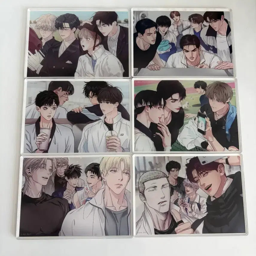 [BUNJANG] Team Rejin Athlete Village Acrylic Card Set Zoom In / 팀레진 선수촌 아크릴 카드 세트 줌인