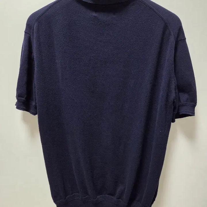 [BUNJANG] Ront Short-Sleeve Knit Collar T-Shirt Set (2 pcs) / 론트 반팔니트카라티 2벌 네이비m사이즈, 블랙L사이즈 판매