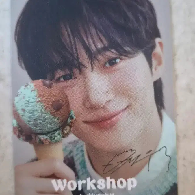 [BUNJANG] Byun Woo Seok Workshop Limited Photocard / 변우석 워크샵 한정포카