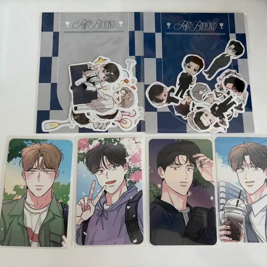 [BUNJANG] Yeon Ha Gong Su Nan Gi Photocard and Sticker Bundle Set / 연하공수난기 포카, 비욘드 팝업 스티커 굿즈 개봉