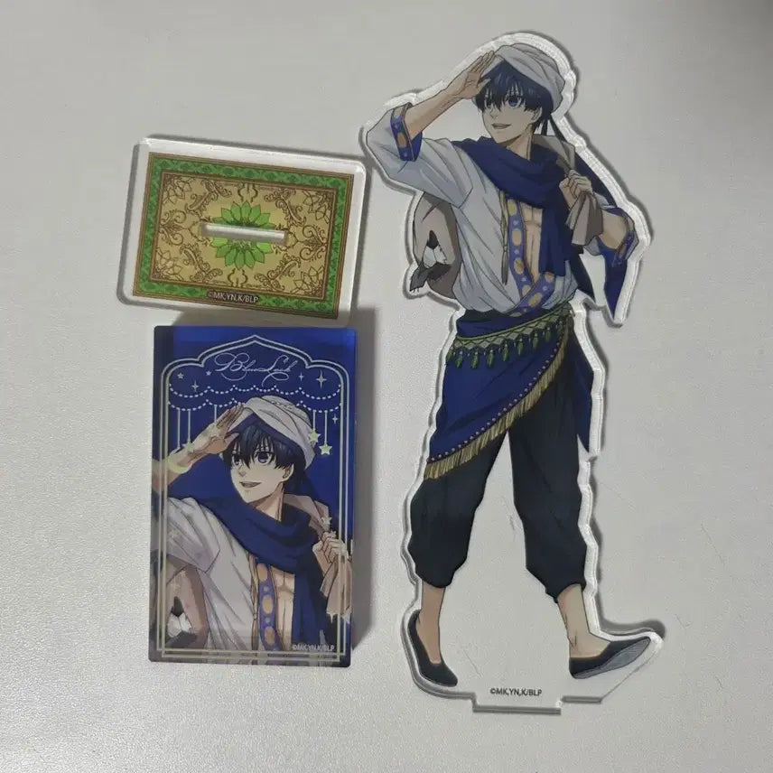 [BUNJANG] Isagi Yoichi Blue Lock Indian Costume Acrylic Stand Bundle Set / 블루록 이사기 요이치 인도 의상 아크릴 일괄 판매