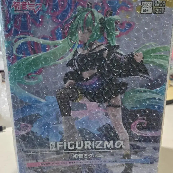 [BUNJANG] Hatsune Miku Punk SEGA Figure / 하츠네 미쿠 펑크 SEGA 피규어